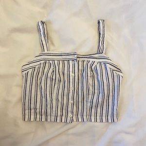 3 for $30 BRANDY MELVILLE Striped Crop Top